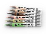 AK interactive AK PLAYMARKERS SET AKM107 SKIN & FLESH TONES 6 ks akrylových markerov