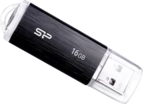 Silicon Power Ultima U02 64GB čierna / USB 2.0 (SP064GBUF2U02V1K)