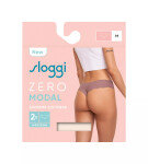 Dámske nohavičky ZERO Modal 2.0 Hipstring 2P - WHITE - ecru 6308 - SLOGGI WHITE XL