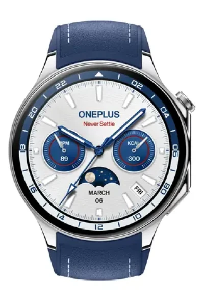 OnePlus Watch 2 Nordic Blue Edition / Chytré hodinky / 1.43 "/ AMOLED / 5ATM / Android (5491100076)