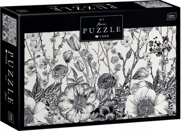 INTERDRUK Puzzle Flowers: Jarné kvety