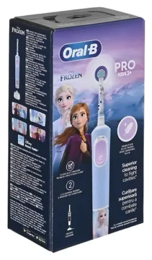 Oral-B Vitality Pro D103 Kids Frozen modrá / Elektrická detská zubná kefka / Oscilačná / 2 režimy / časovač (D103)