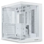 Lian Li O11 Dynamic Mini V2 biela / PC skriňa / ATX / Bez zdroja / 2x USB-A 3.0 + 1x USB-C 3.1 / priehľadná bočnica (O11DMIV2W)