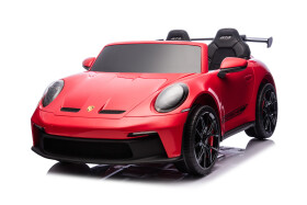 Mamido Mamido Elektrické autíčko Porsche 911 GT3 XXL + MP4 | 24V14Ah | 4x200W | Pre 2 deti | červené