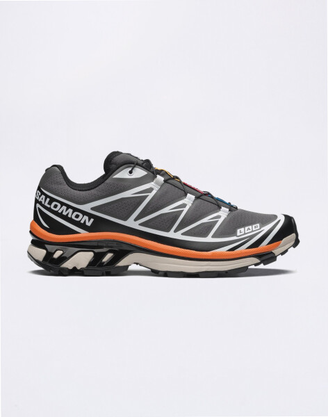 Salomon XT-6 Pewter/Black/Turmeric 39 1/3