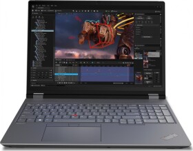 Lenovo Lenovo ThinkPad P16 Intel® Core™ i7 i7-14700HX Mobilna stacja robocza 40,6 cm (16") WQXGA 32 GB DDR5-SDRAM 1 TB SSD NVIDIA RTX 2000 Ada Wi-Fi 6E (802.11ax) Windows 11 Pro Sivý, Čierny