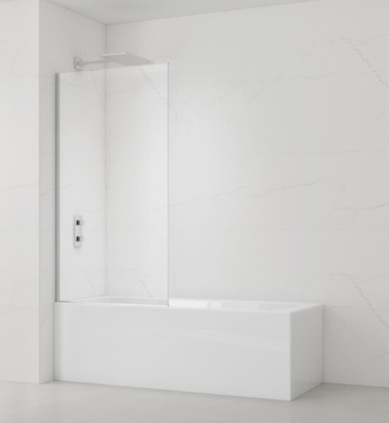 Vaňová zástena SAT 150x80 cm chróm SIKOVZPEV150 SIKOVZPEV150