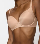 BODY MAKE-UP SOFT TOUCH - hladká podprsenka s ľahkými vypchávkami a kosticami Triumph NEUTRAL BEIGE 80C