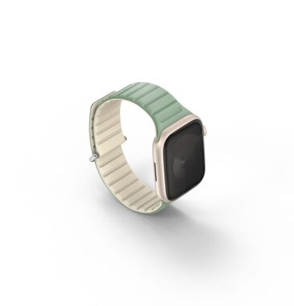 UNIQ Revix Evo Reversible Magnetic remienok pre Apple Watch 41 40 38 mm - SOFT MINT (zelená béžová) (8886463688212)