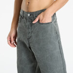 Kalhoty OBEY Classic Wrinkle Baggy Denim Black Wrinkle Wash W34