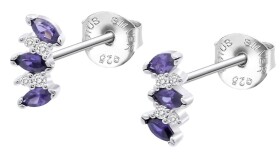 Lotus Silver Strieborné náušnice so zirkónmi Sinfos LP3630-4/2