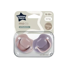 Tommee Tippee Cumlík silikón Moda, 18-36m, 2ks - viac farebných variant (43343699)
