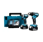 Makita DLX2289TJ / Sada aku náradia: DDF485 amp; DTD153 / 18V / Li- ION / 2x 5.0 Ah (DLX2289TJ)