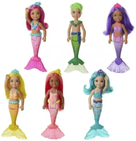 Mattel GJJ85 Barbie Dreamtopia - Chelsea morská panna