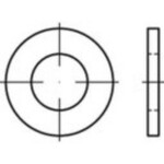 Podložka ocel pozinkované žiarom 500 ks TOOLCRAFT TO-5433354; TO-5433354