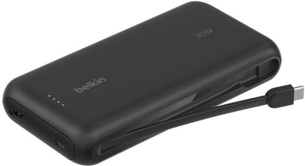 RivaCase Belkin Powerbank 20.000mAh schw. 30W integr.USB-C Kab. BPB024hqBK