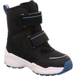 Chlapčenské snežnice CULUSUK 2.0 Black/Blue Gore-Tex, Superfit , 1-009173-0000, čierna - 27