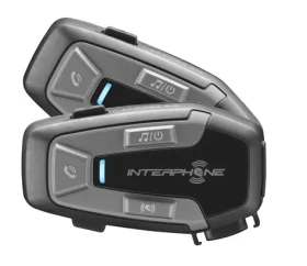 Interphone Bluetooth headset pre uzavreté a otvorené prilby U-COM6R Twin Pack (INTERPHOUCOM6RTP)