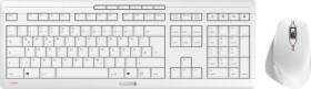 Cherry CHERRY JD-8550DE-0 klawiatura Dołączona myszka Dom/Biuro RF Wireless QWERTZ Niemiecki Biely