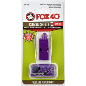 Píšťalka FOX Classic + šnúra 9903-0808 fialová NEPLATÍ