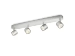 Philips Star 4x4,5W hliník / LED bodové svietidlo / 2000lm / 2700K / IP20 / stmievateľné (SKL000137135)