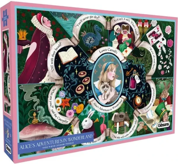 GIBSONS Puzzle Alenka v ríši divov