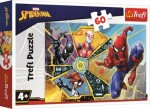 Trefl - Puzzle - Spiderman: Na sieti