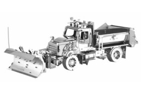 Metal Earth 3D Puzzle Freightliner 114SD Snežný pluh