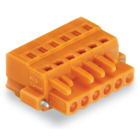 WAGO zásuvkové púzdro na kábel 231 Počet pólov 4 Raster (rozteč): 5.08 mm 231-304/107-000 50 ks; 231-304/107-000