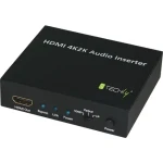 Techly IDATA-HDMI-AI4K čierna / HDMI audio embedder / 4K / HDCP (IDATA-HDMI-AI4K)