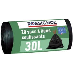 Rossignol Bagy 99138 čierne / Vrecká do koša 30 L / balenie 20 ks / 23 µm (3019920991388)