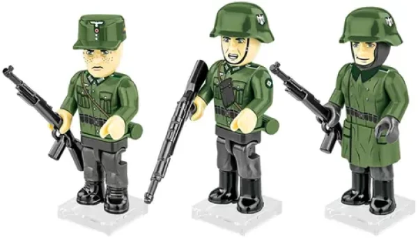 Cobi 2060 3 figúrky s doplnkami Nemecká armáda, 33 k