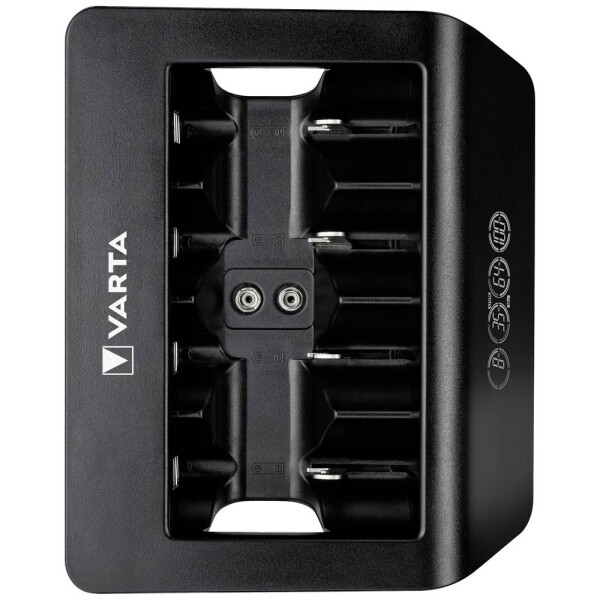 Varta LCD Universal Charger+ nabíjačka na okrúhle akumulátory NiMH micro (AAA), mignon (AA), baby (C), mono (D), 9 V blok; 57688101401