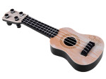 Mamido Detská mini gitara ukulele 25 cm červená