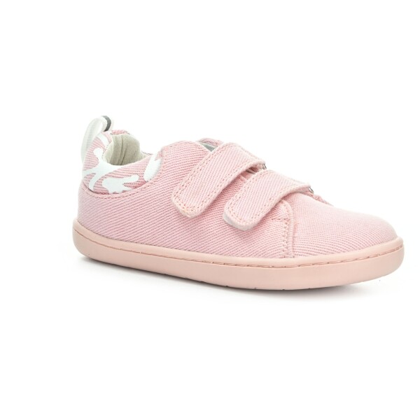 Hopfrög Kids Smart Walker Recycled Canvas Eco Pink barefoot tenisky 24 EUR