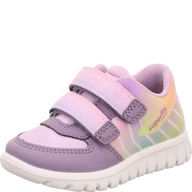 Dievčenské barefoot tenisky SPORT7 MINI Purple/Pink Superfit 1-006183-8500 - 27