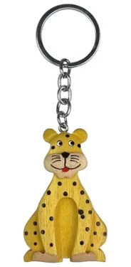2Kids Toys Drevená kľúčenka veľká Leopard