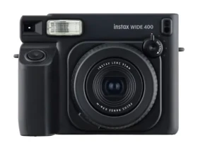 Fujifilm Instax WIDE 400 čierna / Instantný fotoaparát / formát papiera 86 x 108 mm / 4X AA batérie (16975362)