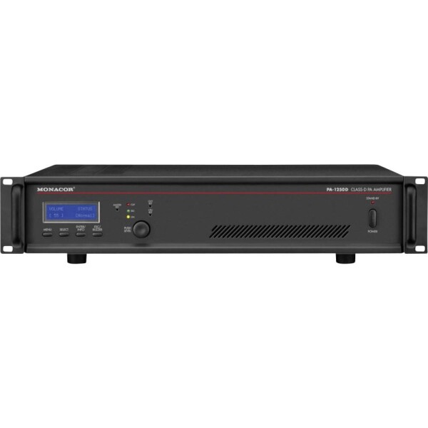 Monacor PA-1250D ELA zosilňovač 250 W; PA-1250D