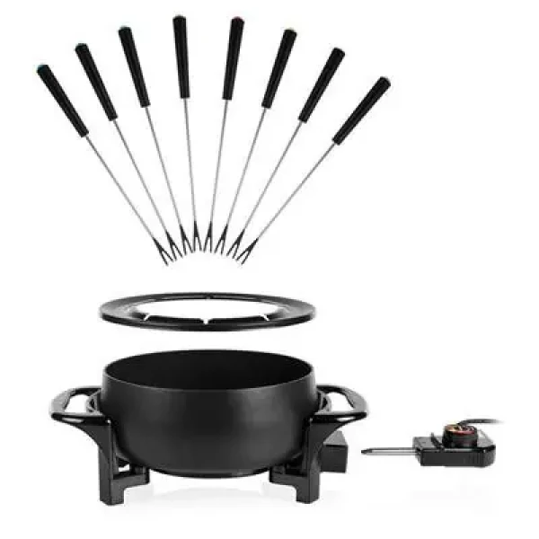 Tristar FO-1107 čierna / Elektrické fondue / 1000 W / 1,5 l / pre 8 osôb