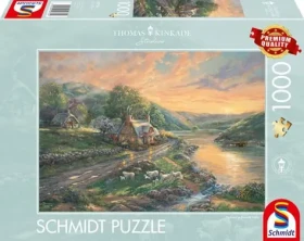 Schmidt Puzzle Svitanie v Emerald Valley