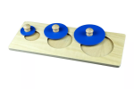 Moyo Montessori Moyo Montessori Puzzle - tri kruhy