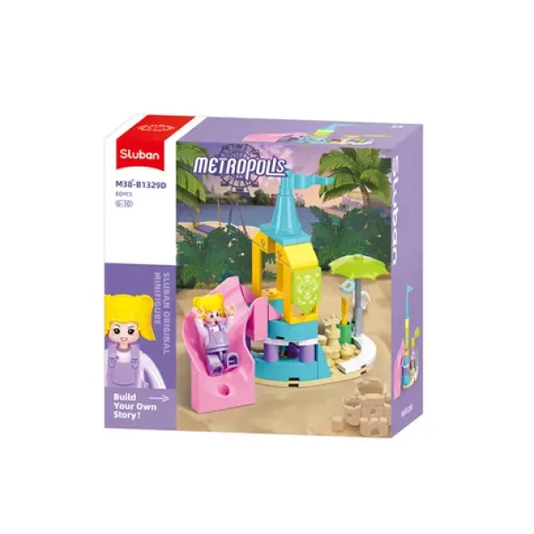 Sluban Metropolis M38-B1329D Šmykľavka