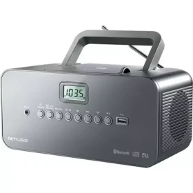 Muse M-30 BT čierna / Prenosné rádio / FM / MW / PLL / CD / USB / Bluetooth / AUX (M-30BT)