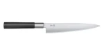 KAI Nôž filetovací Wasabi Black / 18 cm / pružná čepeľ / nerezová oceľ 6A/1K6 / 58 HRC (6761F)