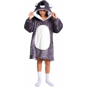 Cozy Noxxiez CH324 Koala hrejivá televízna mikinová deka s kapucňou pre deti 7 - 12 rokov