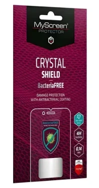 MyScreen CRYSTAL BacteriaFree pre XIAOMI POCO C65 / Ochranná fólia na displej / Antibakteriálna / s aplikátorom (M9161CCBF)