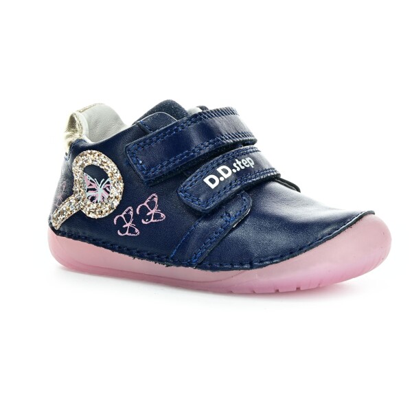D.D.Step DDStep S070-52838B tmavo modré celoročné členkové barefoot topánky 24 EUR