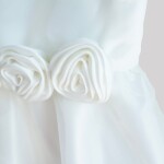 Spoločenské šaty, družička, Pidilidi, PD950, krémové - 104 | 4roky