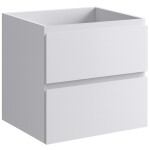 CERANO - Kúpeľňová skrinka pod umývadlo Carole - biela matná - 54x48x45 CER-670762